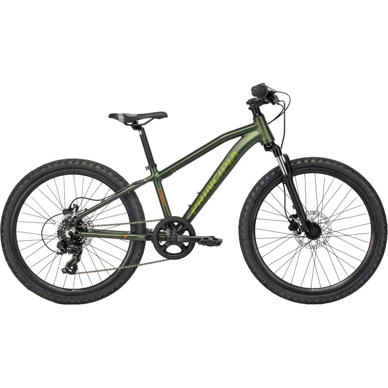 Principia Evoke A2.4 24 tommer 7 gear 2027 - mat gr�n
