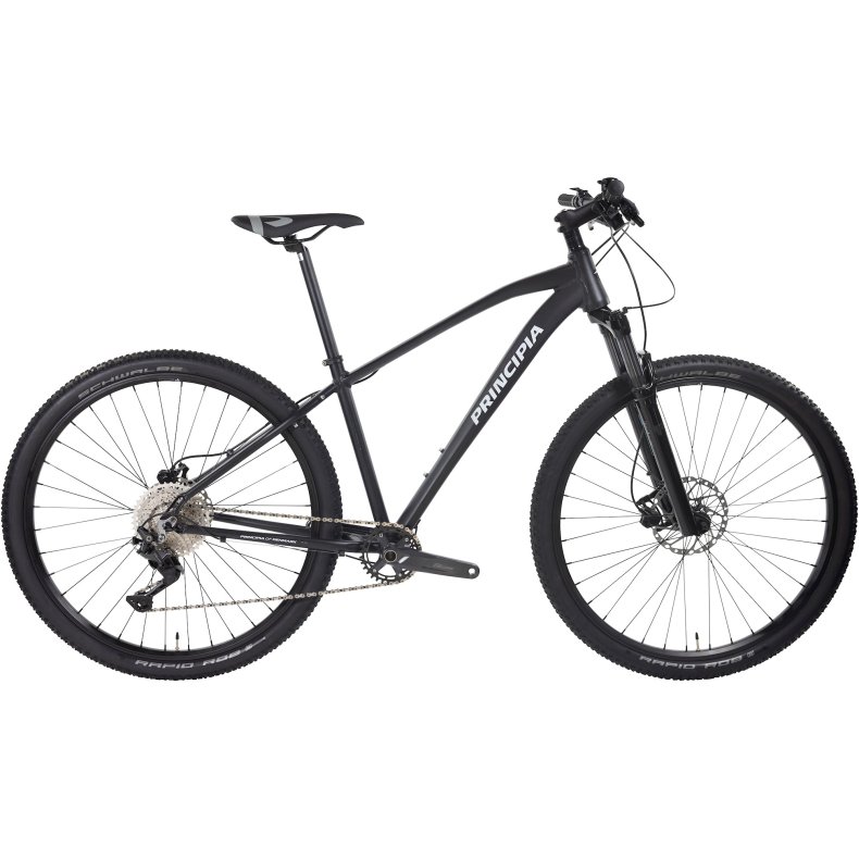 Principia Evoke A6.9 15 tommer 11 gear Shimano Deore hydrauliske skivebremser mat sort 2027