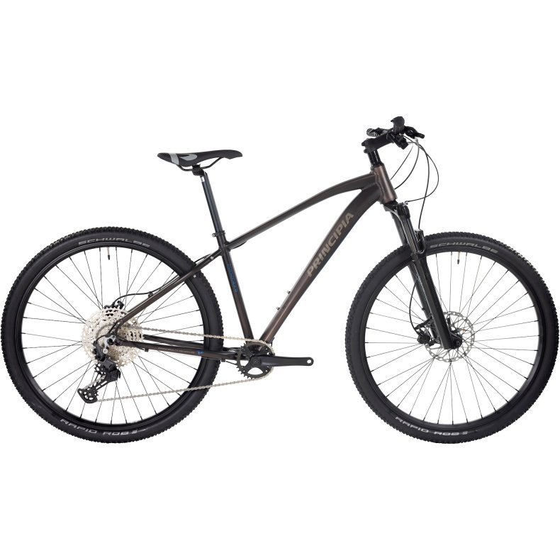 Principia Evoke A7.9 19 tommer 12 gear Shimano Deore hydrauliske skivebremser mat brun 2027