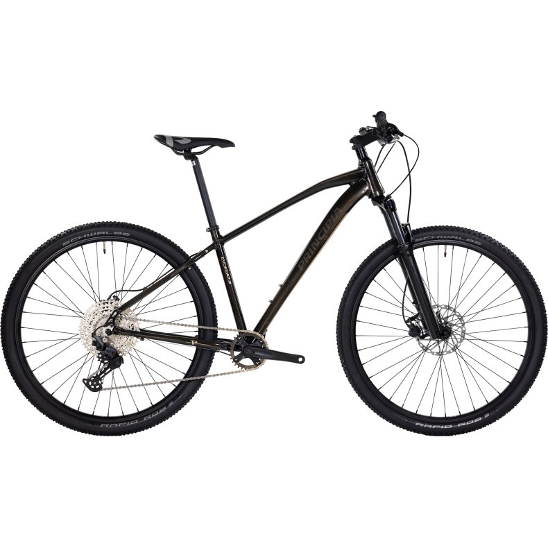Principia Evoke A7.9 19 tommer 12 gear Shimano Deore hydrauliske skivebremser blank champagne 2027