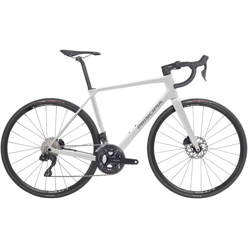 Principia XOC Shimano 105 Di2 2x12 M/46 cm 2027 - blank hvid