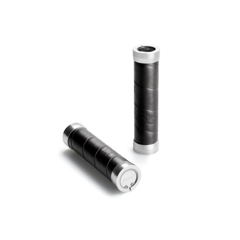 H�ndtag Brooks Slender sort l�der