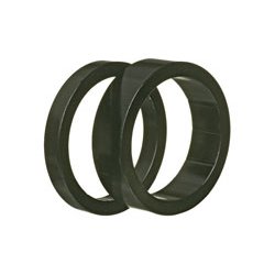 AFSTANDSSKIVE SLV ELLER SORT