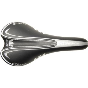 Sadel Avenue Sort m/hvide striber