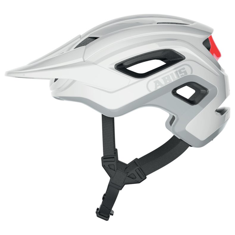 ABUS CliffHanger - shiny white - str. M (54-58 cm)