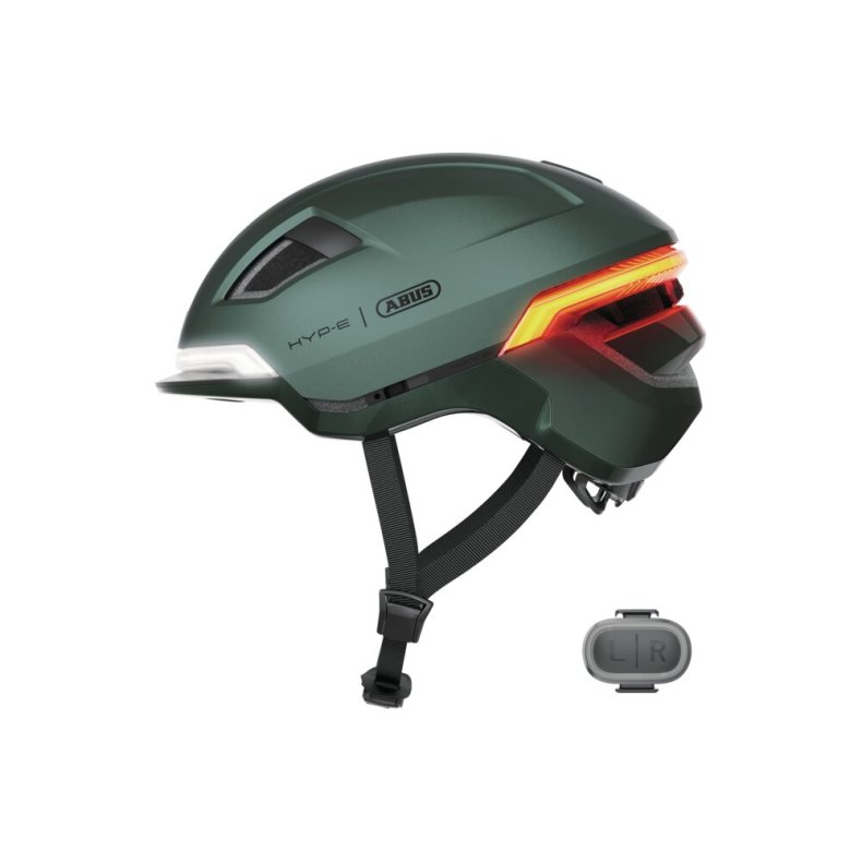 ABUS HYP-E - jungle green - str. M (54-58 cm)