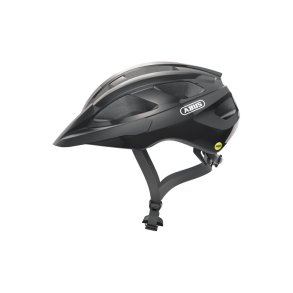 ABUS Macator MIPS - shiny black - str. M (52-58 cm)