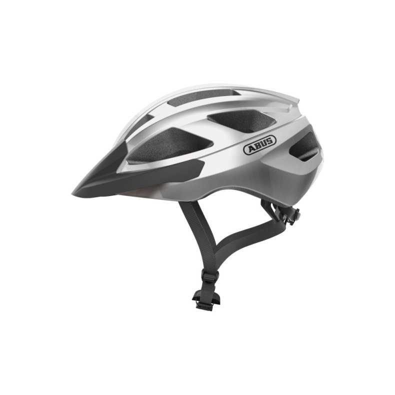 ABUS Macator - gleam silver - str. M (52-58 cm)