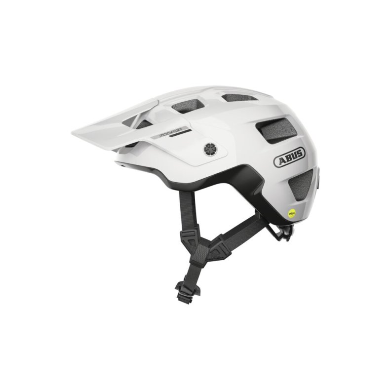 ABUS MoDrop MIPS - shiny white - str. M (54-58 cm)