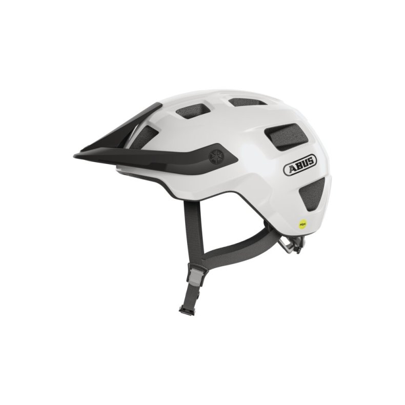ABUS MoTrip MIPS - shiny white - str. M (54-58 cm)