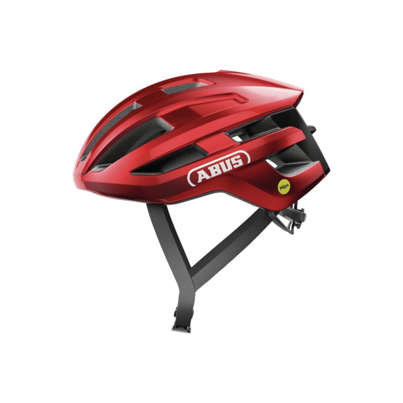 ABUS PowerDome MIPS - blaze red - str. M (54-58 cm)