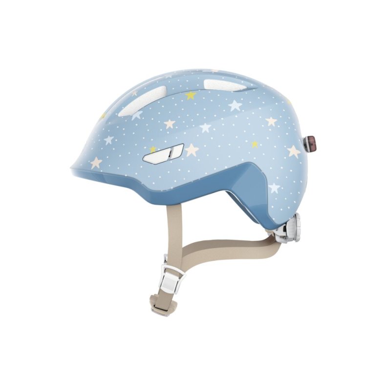 ABUS Smiley 3.0 FL.ACE LED - pure bluestars - str. M (50-55 cm)