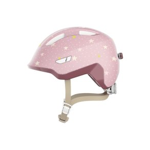 ABUS Smiley 3.0 FL.ACE LED - pure rosestars - str. M (50-55 cm)