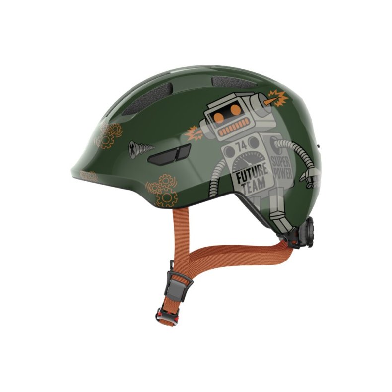 ABUS Smiley 3.0 - green robo - str. M (50-55 cm)
