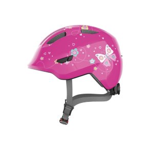 ABUS Smiley 3.0 - pink butterfly - str. M (50-55 cm)