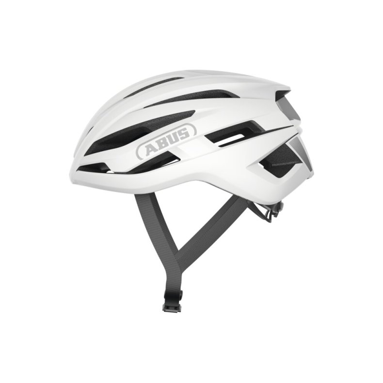 ABUS StormChaser ACE - polar white - str. M (54-58 cm)