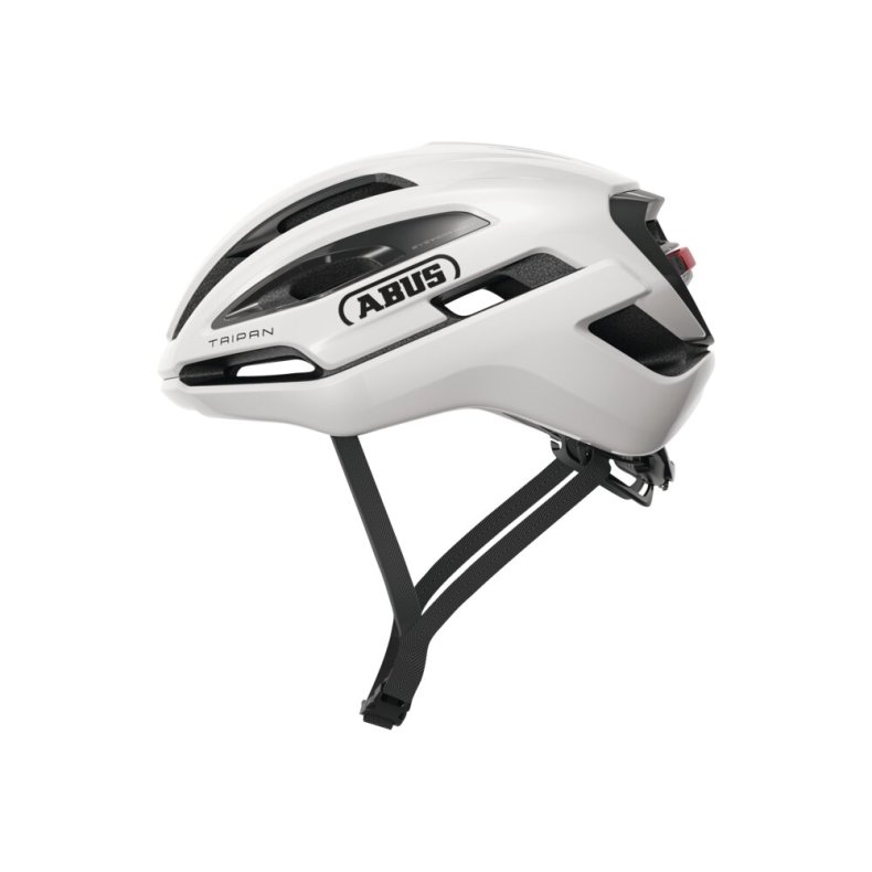 ABUS Taipan LED - shiny white - str. S (51-55 cm)