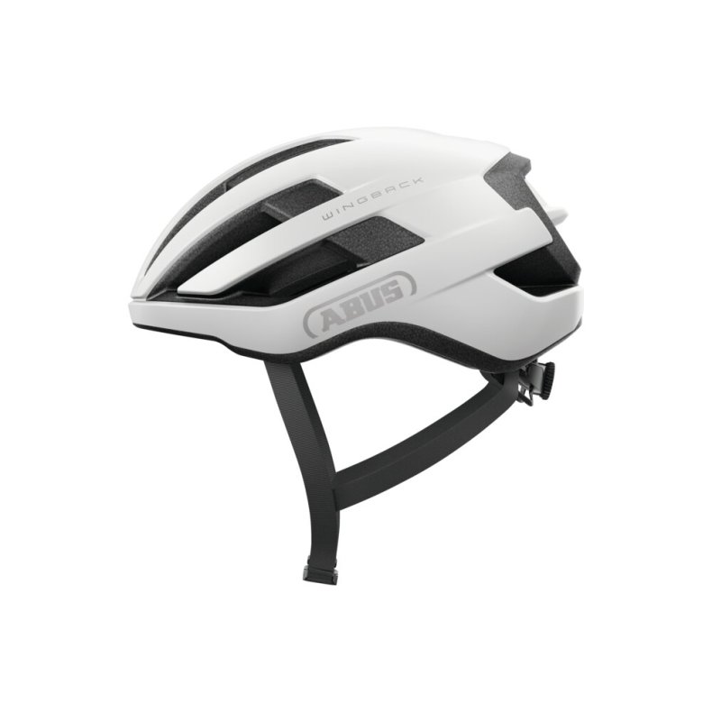 ABUS WingBack - polar white - str. M (54-58 cm)