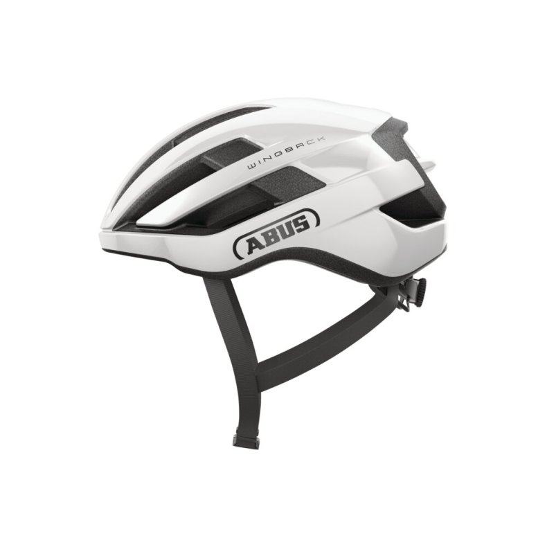 ABUS WingBack - shiny white - str. M (54-58 cm)