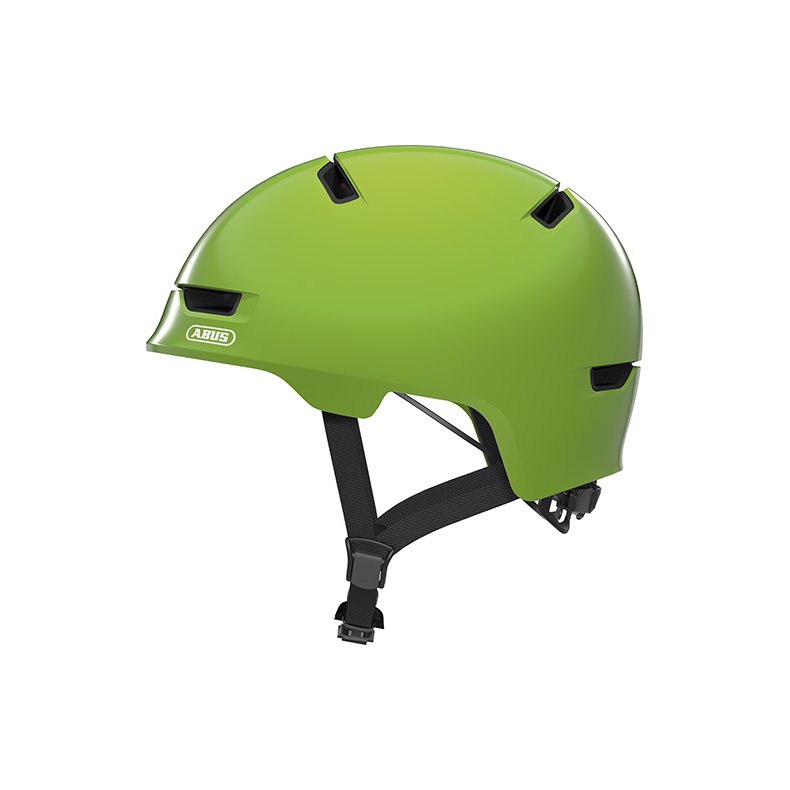 Abus Hjelm Scraper Kid 3.0, shiny green