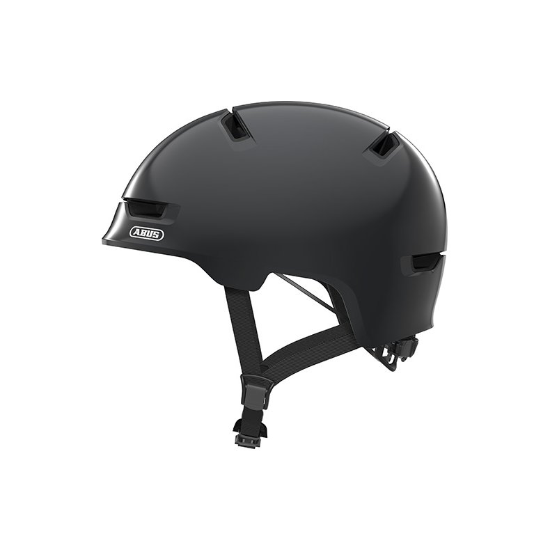 Abus Hjelm Scraper Kid 3.0, shiny grey