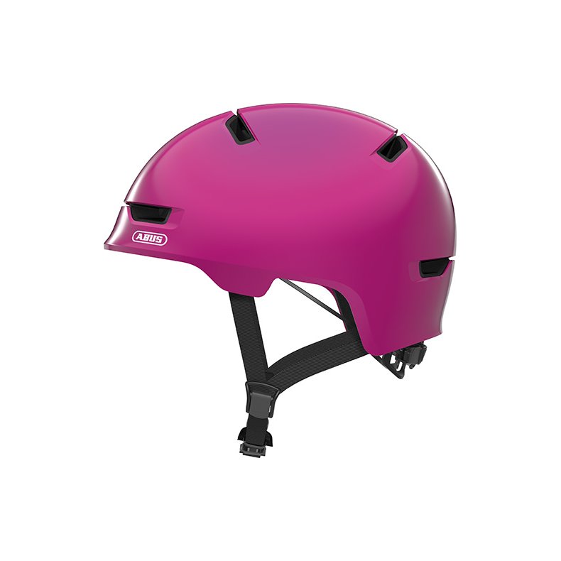 Abus Hjelm Scraper Kid 3.0, shiny pink