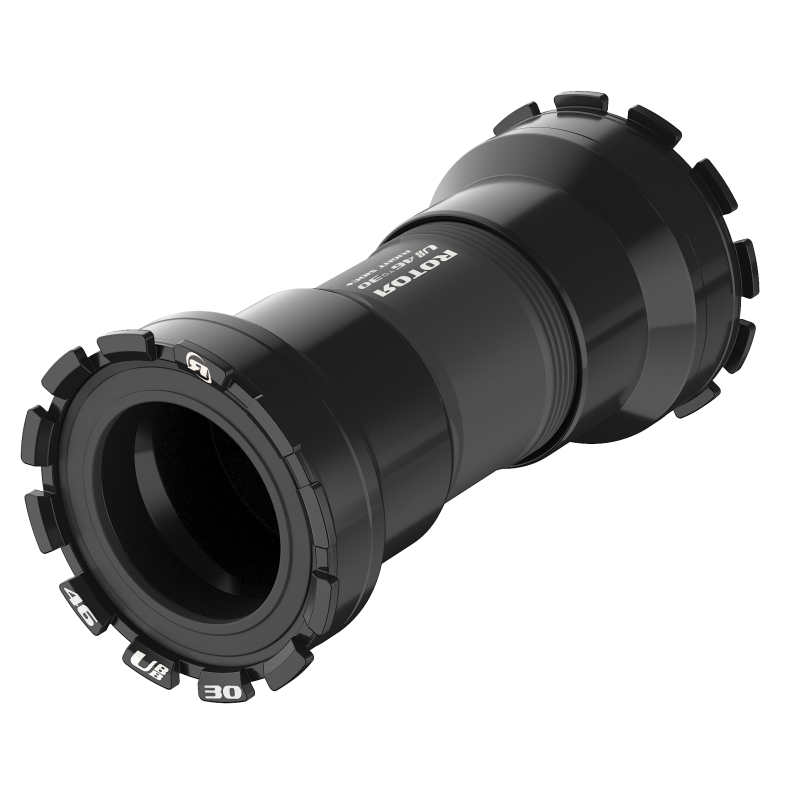 Krankbokse 30 mm Spindel: UBB4630 386 BB Steel Black