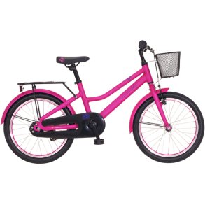 Kildemoes Pigecykel lyserd 5-7 r 18 tommer