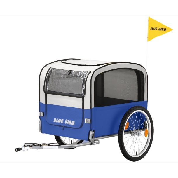 BLUE Bird Hundetrailer 20 Tommer vgt 14,5 Kg 