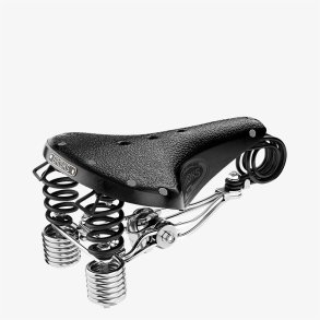 Brooks B135 sadel med dobbelt fjedre 205/289mm sort