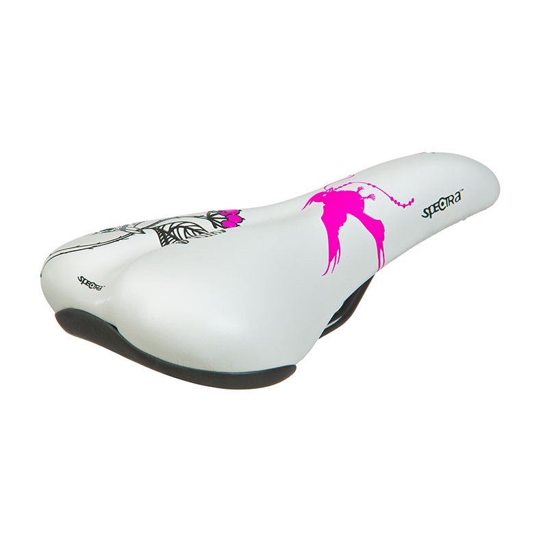 Kildemoes pige sadel 24 -26 tommer hvid