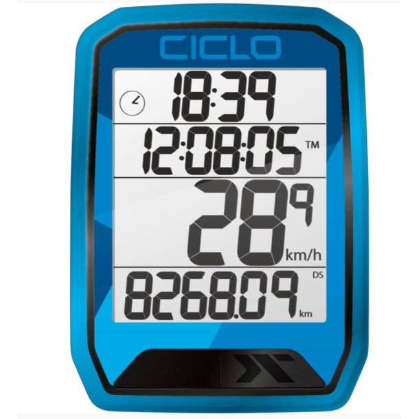 CICLOSPORT Cykelcomputer trdls 205 bl