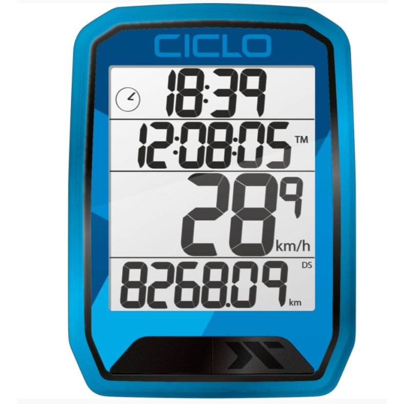 CICLOSPORT Cykelcomputer tr�dl�s 205 bl�