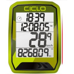 CICLOSPORT Protos 213 � Tr�dl�s cykelcomputer 4 farver