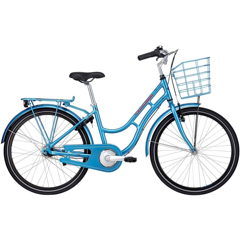 Centurion Basic Urban+ Pige Nexus 3g fodbremse 20in blank bl� m. r�d inkl. bl� k