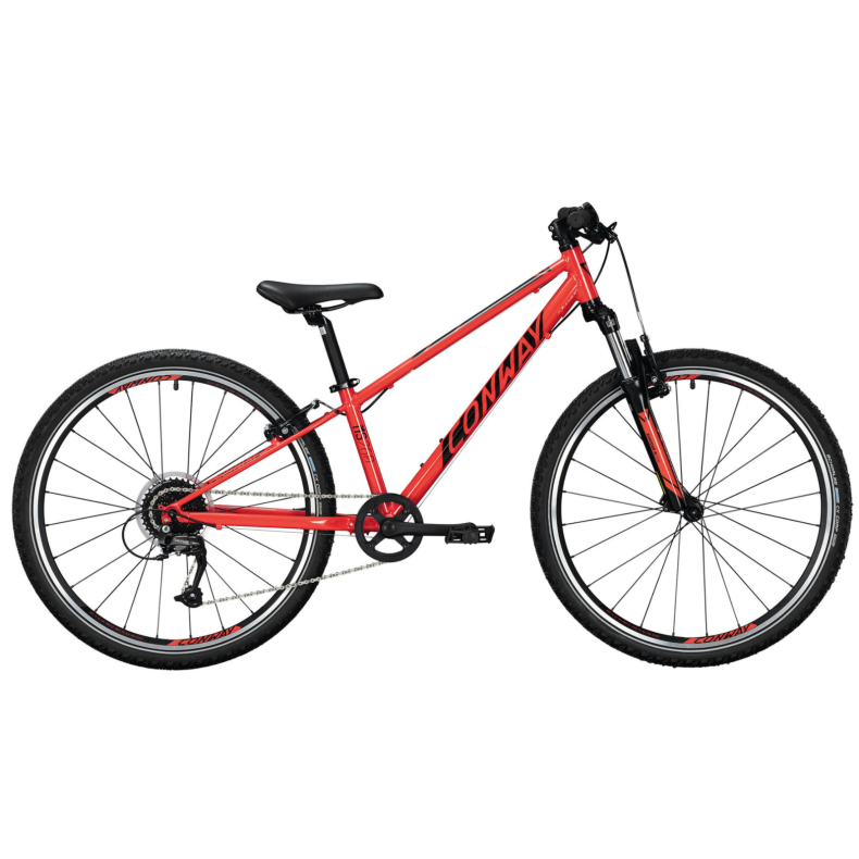 Conway Junior mtb 26 tommer hjul 1 x 9 Gear kun 12 Kg R�d