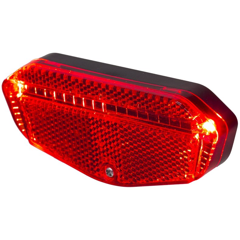 Diodebaglygte 2 dioder, med batterier