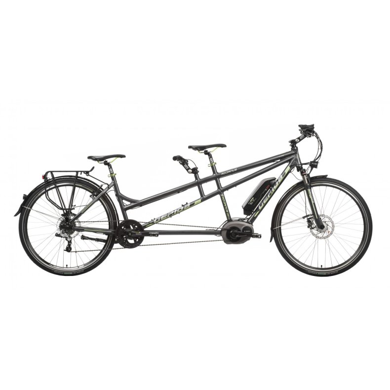 El Tandem Gepida Bosch 500 Wh batteri luft forgaffel 