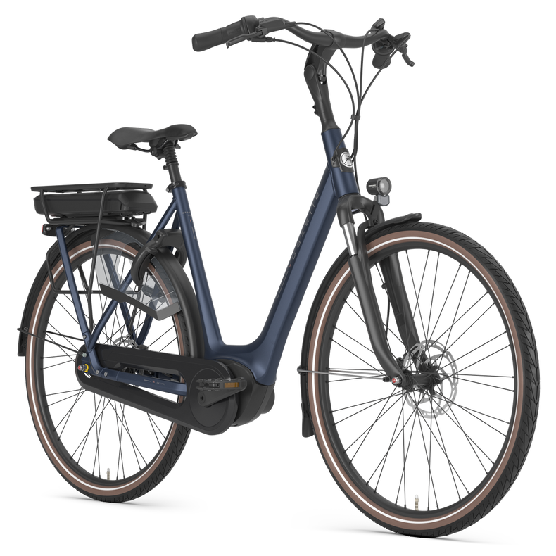 Gazelle Arroyo C8 � komfortabel og p�lidelig elcykel til hverdagen Blue