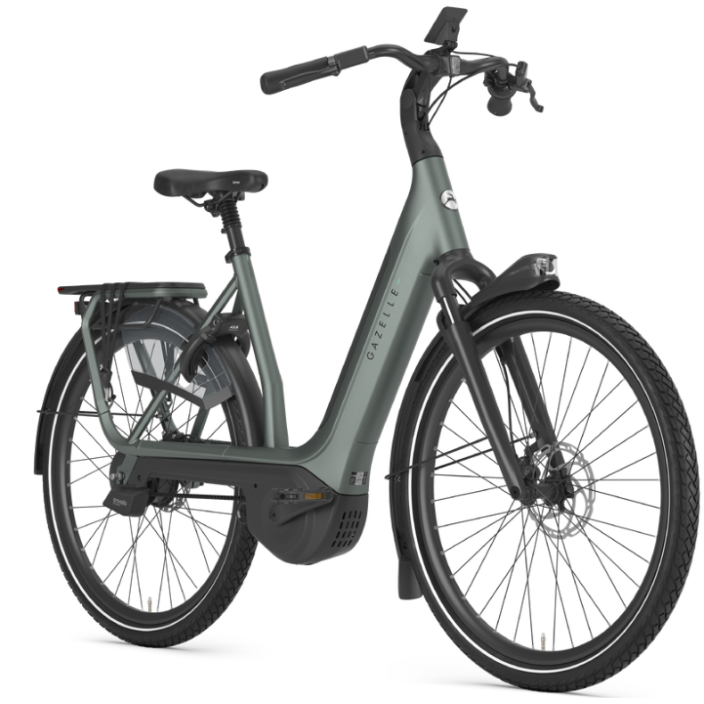 Gazelle Avignon C380+ HMB Elcykel � Lav indstigning | Twilight Green