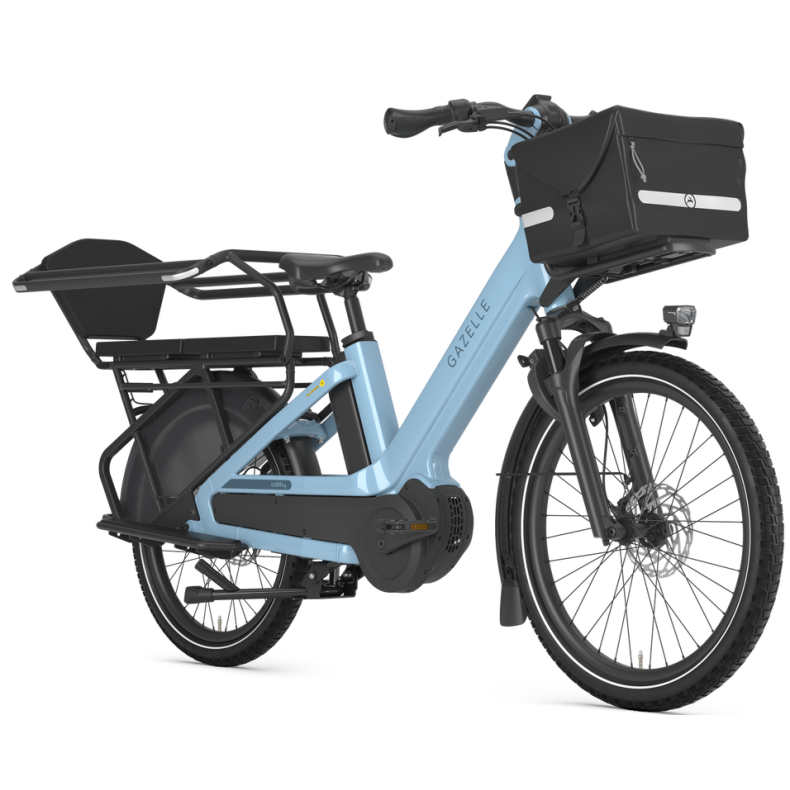 Gazelle Cabby C380 E-bike � lav indstigning Denim Blue