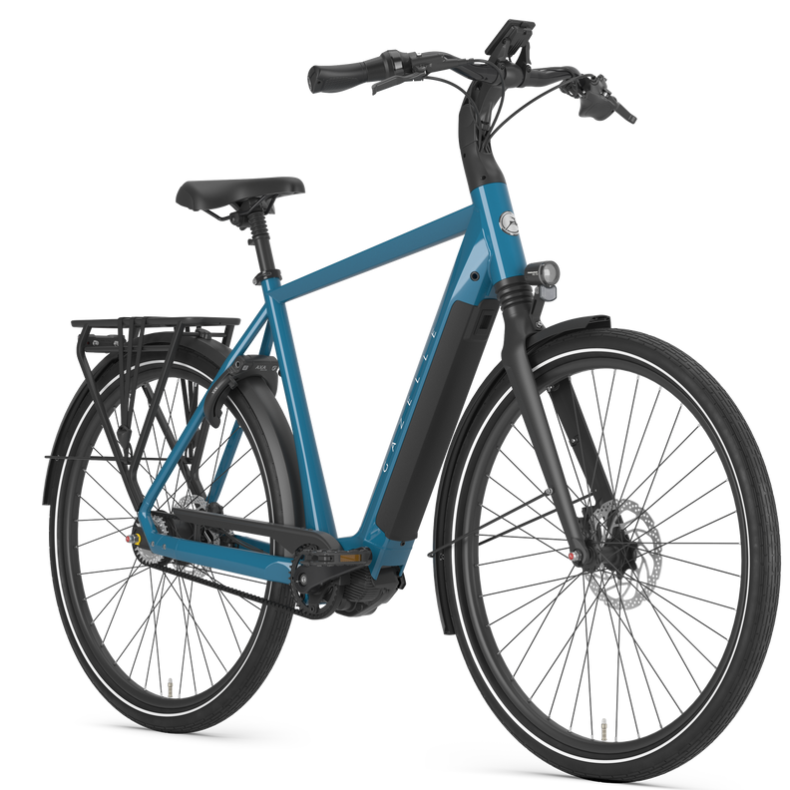 Gazelle Chamonix C5 E-bike � Herre Elcykel med Shimano