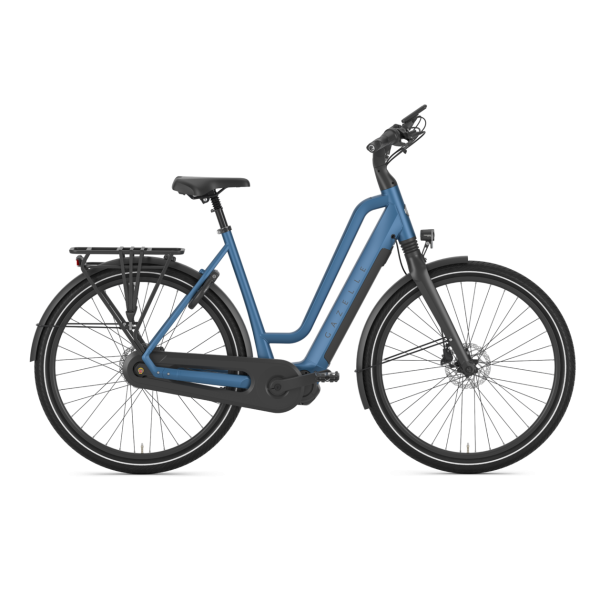 Gazelle Chamonix c5 El Cykel Med Shimano Steps Centermotor Rem Spark Bl Mat