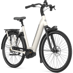 Gazelle Grenoble C5 Bosch Elcykel � Lav indstigning | Ivory White