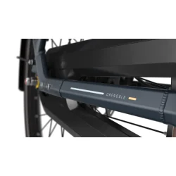 Gazelle Grenoble C8 � Elegant og praktisk elcykel til hverdagen light olive