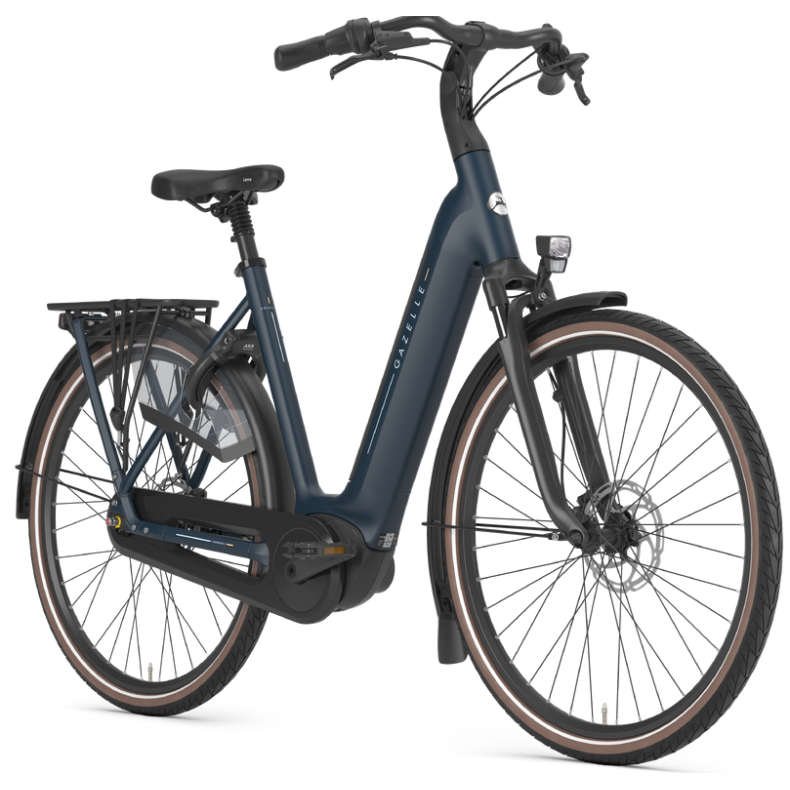 Gazelle Grenoble C8+ Bosch Elcykel � Lav indstigning between blue
