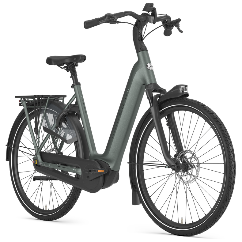 Gazelle Grenoble C8+ Bosch Elcykel � Lav indstigning Gr�n