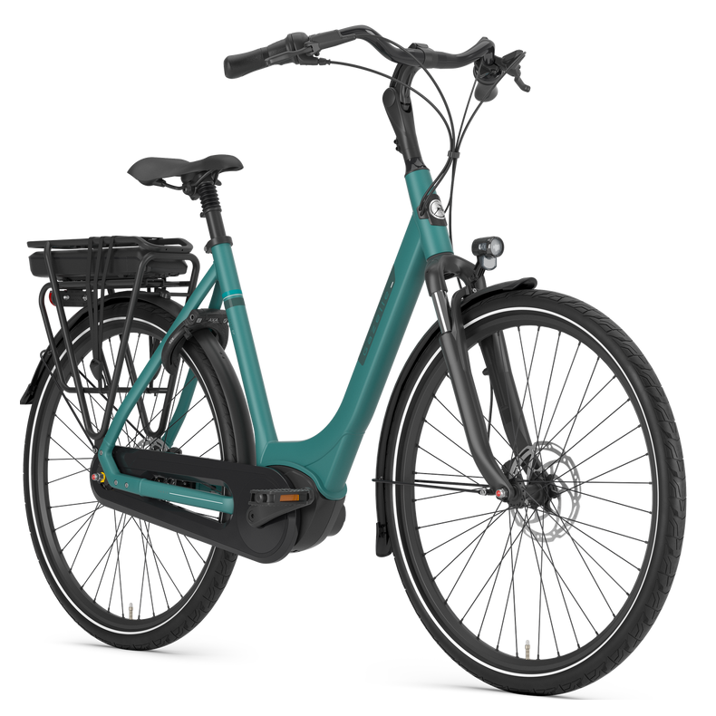 Gazelle Paris C7+ Bosch Elcykel � Lav indstigning  Thyme Green