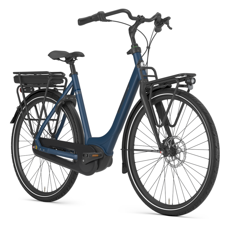 Gazelle Paris C7 Urban Bosch Elcykel � Lav indstigning | Mallard Blue