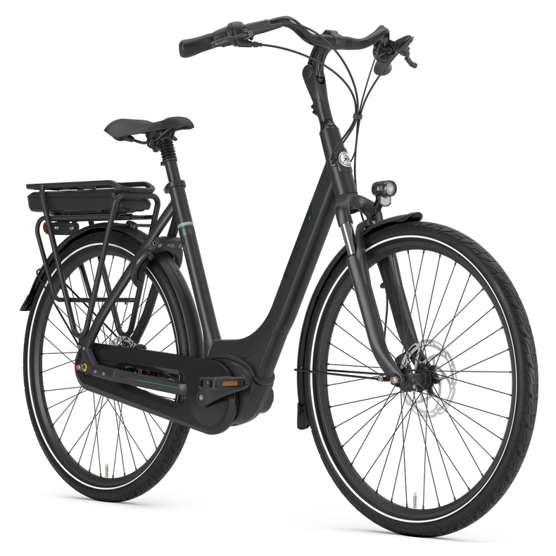 Gazelle Paris C8 Bosch Elcykel � Lav indstigning  Sort